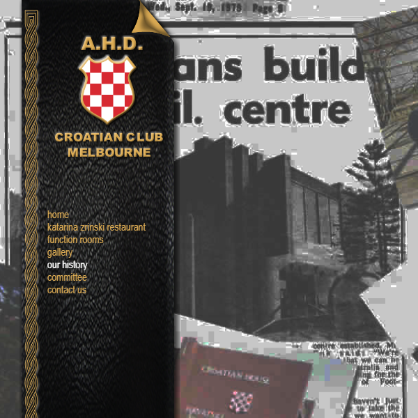 Croatian Organizations in Australia - Australian Croatian Association - Melbourne
