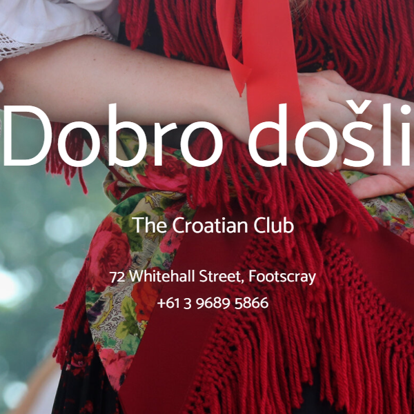 Croatian Organization in Australia - The Croatian Club Melbourne